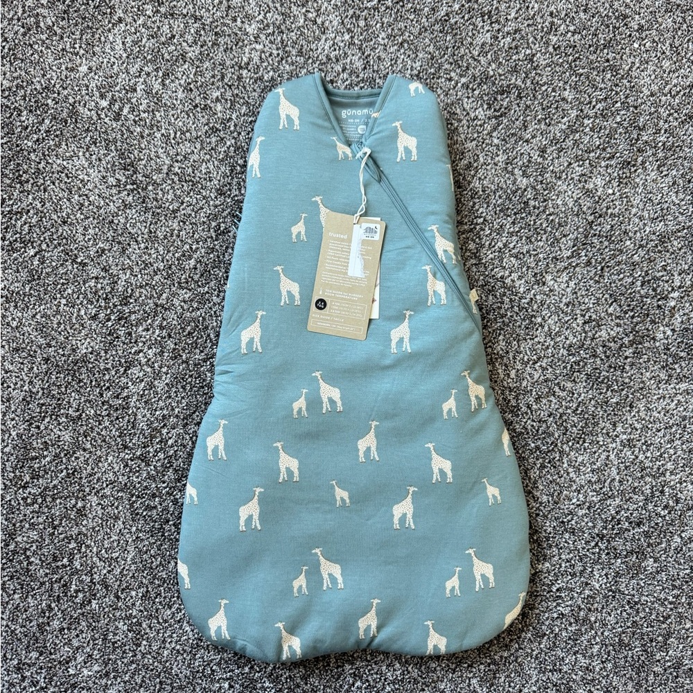 gunamuna swaddle sleep sack newborn-3mo